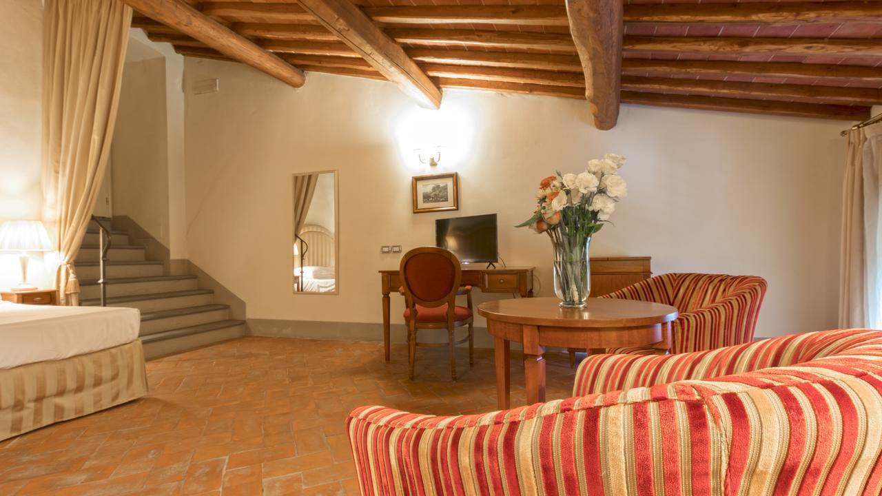 Badia Di Campoleone Villa Arezzo Szoba fotó